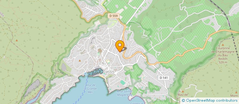 localisation de l'entreprise MADAME BENEDICTE SOULAYROL à CASSIS