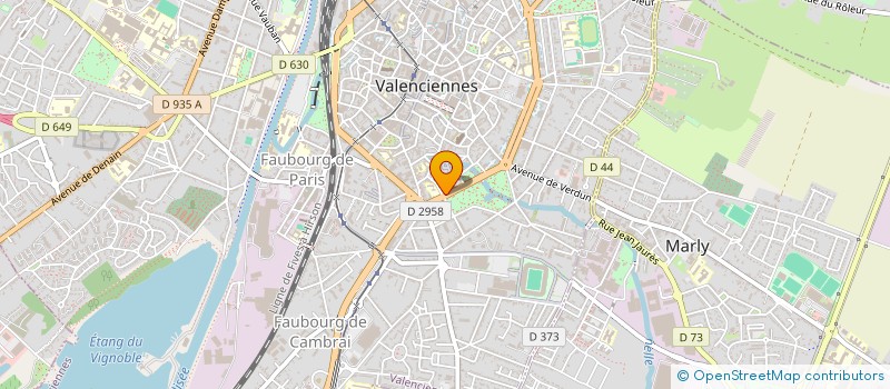 localisation de l'entreprise MADAME BENEDICTE SZCZUREK à VALENCIENNES