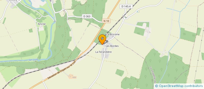 localisation de l'entreprise MADAME BENEDICTE TERRIER à CLOYES-LES-TROIS-RIVIERES