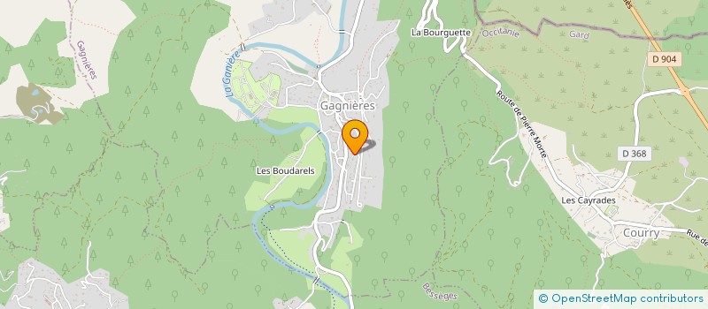 localisation de l'entreprise MADAME BENEDICTE TISSEYRE  GAGNIERES