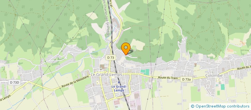 localisation de l'entreprise MADAME BENEDICTE TISSOT  LE GRAND-LEMPS