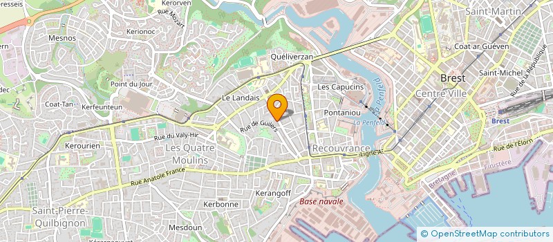 localisation de l'entreprise MADAME BENEDICTE TRANCART à BREST