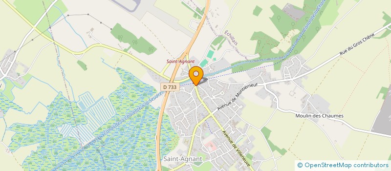 localisation de l'entreprise MADAME BENEDICTE VALADE  SAINT-AGNANT