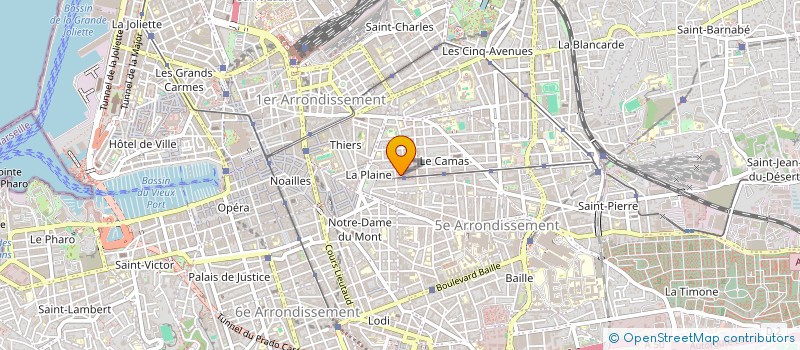 localisation de l'entreprise MADAME BENEDICTE VANDERREYDT à MARSEILLE