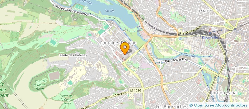 localisation de l'entreprise MADAME BENEDICTE VASSALLO  DIJON