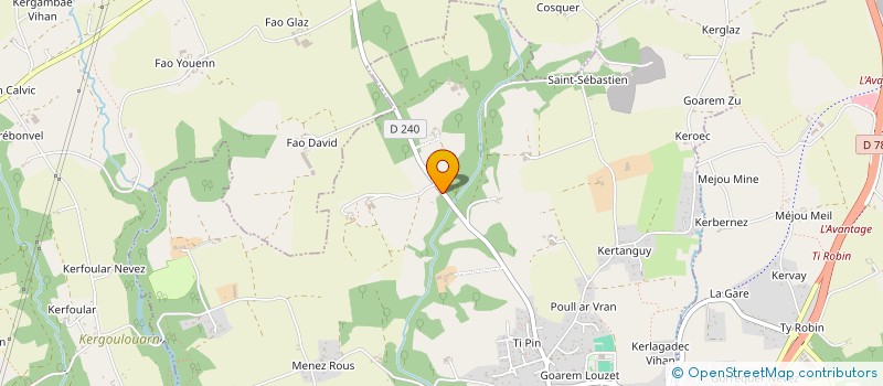 localisation de l'entreprise MADAME BENEDICTE VAUTHERIN  TREMEOC