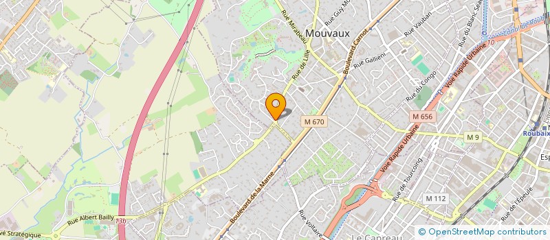localisation de l'entreprise MADAME BENEDICTE VERMOOTE à MOUVAUX