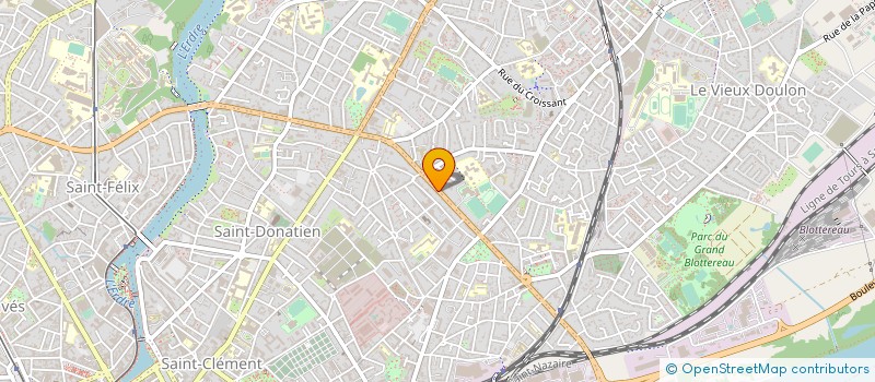 localisation de l'entreprise MADAME BENEDICTE VILLECHANGE à NANTES