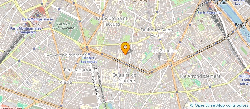 localisation de l'entreprise MADAME BENEDICTE VINCENT  PARIS