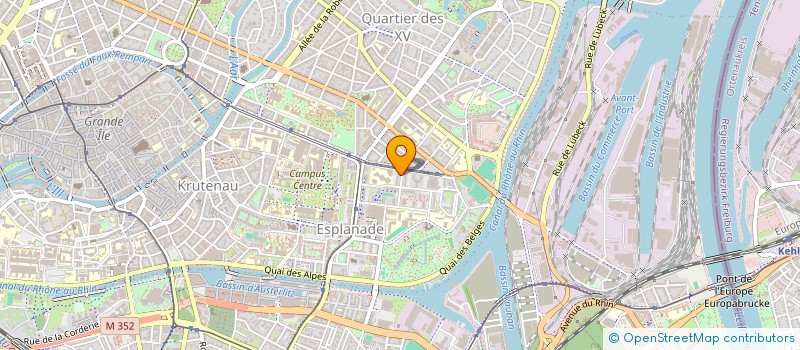 localisation de l'entreprise MADAME BENEDICTE VINCENT à STRASBOURG