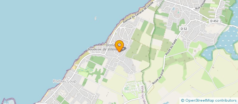 localisation de l'entreprise MADAME BENEDICTE VOISARD  PIRIAC-SUR-MER