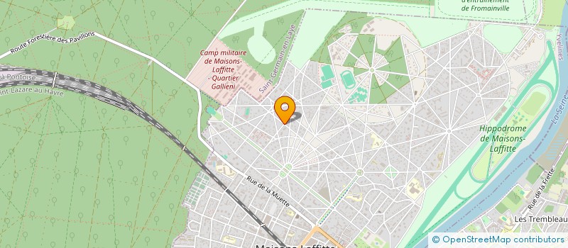 localisation de l'entreprise MADAME BENEDICTE VOLMERANGE à MAISONS-LAFFITTE