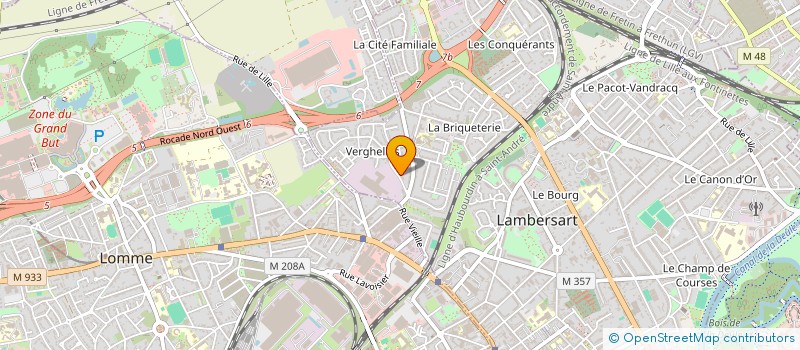 localisation de l'entreprise MADAME BENEDICTE WALLEZ à LAMBERSART