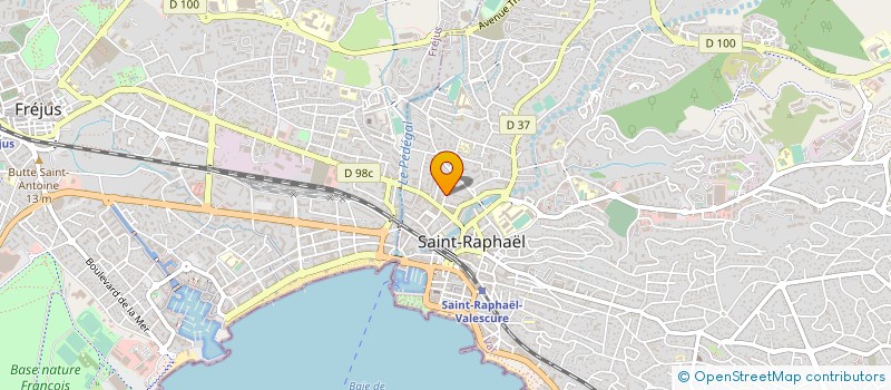 localisation de l'entreprise MADAME BENJAMIN DARBELET à SAINT-RAPHAEL