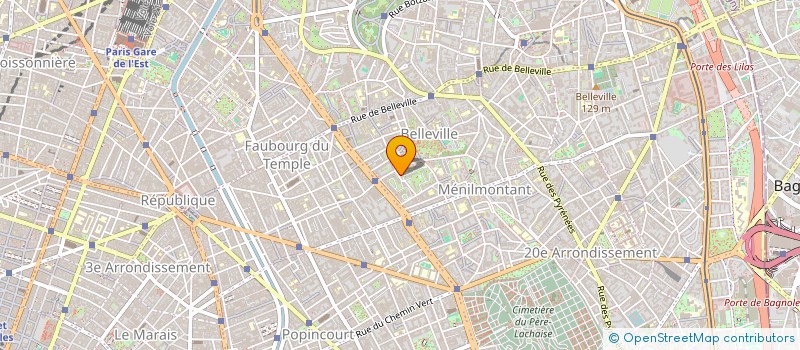 localisation de l'entreprise MADAME BENJAMIN TORRES  PARIS