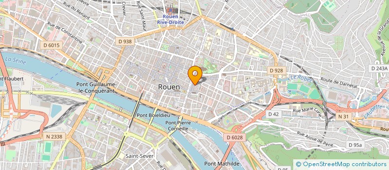 localisation de l'entreprise MADAME BENJAMINE DUCERF à ROUEN