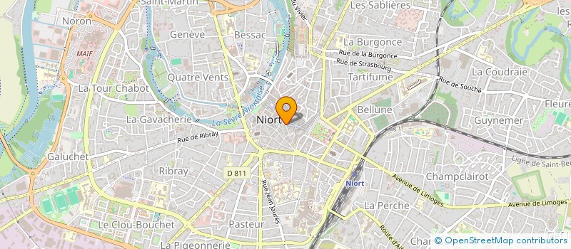 localisation de l'entreprise MADAME BENJAMINE NGBANDA-OTTO à NIORT