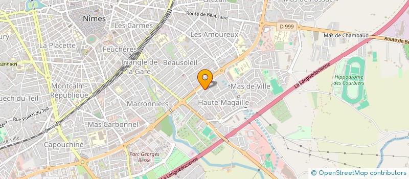 localisation de l'entreprise MADAME BENOITE ADIBONE à NIMES