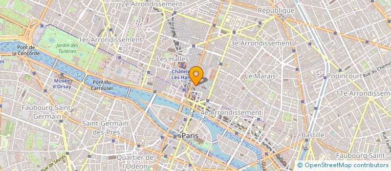 localisation de l'entreprise MADAME BENOITE ROCHET à PARIS
