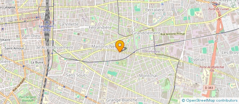 localisation de l'entreprise MADAME BENOITE TASSEAU  LYON