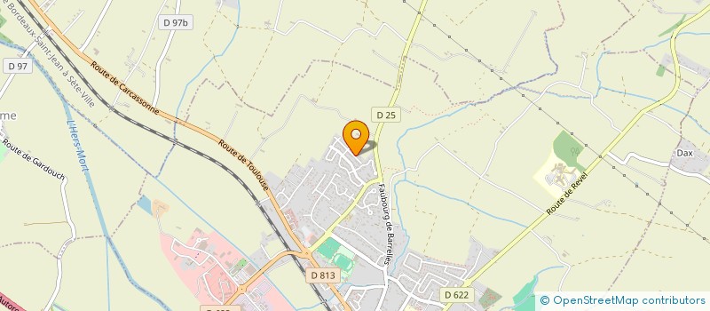 localisation de l'entreprise MADAME BENTIWA JOHNSON  VILLEFRANCHE-DE-LAURAGAIS