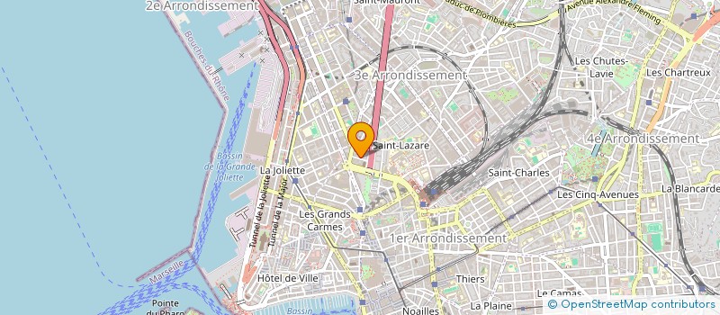 localisation de l'entreprise MADAME BERANGERE ALFORT à MARSEILLE