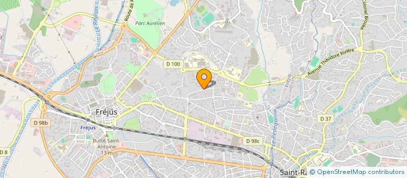 localisation de l'entreprise MADAME BERANGERE AUTHIEU à FREJUS