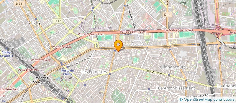 localisation de l'entreprise MADAME BERANGERE BARDOT  PARIS