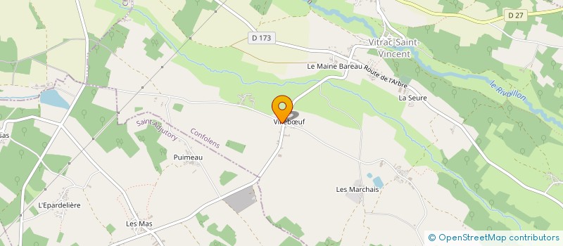 localisation de l'entreprise MADAME BERANGERE BEAUCHENE à LE LINDOIS