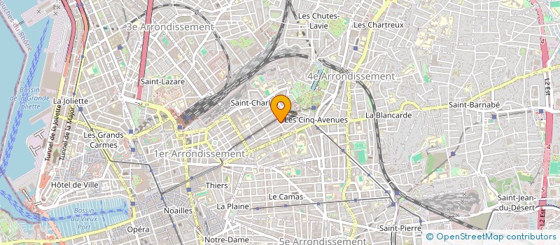 localisation de l'entreprise MADAME BERANGERE BEC à MARSEILLE