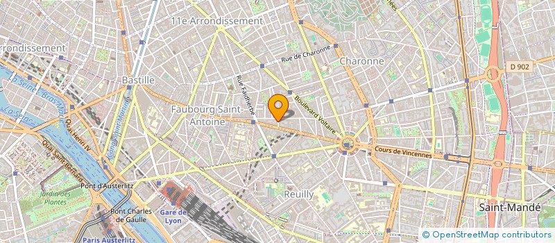 localisation de l'entreprise MADAME BERANGERE BONVALLET  PARIS