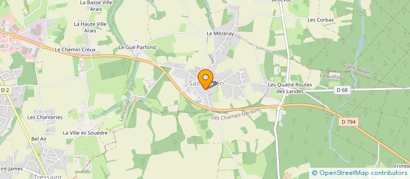 localisation de l'entreprise MADAME BERANGERE BOUGIS  LANVALLAY