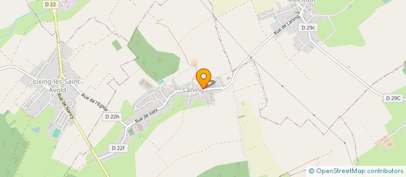 localisation de l'entreprise MADAME BERANGERE BOUR  LANING