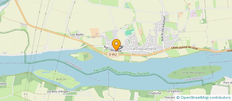 localisation de l'entreprise MADAME BERANGERE BRUNET  LOIRE-AUTHION