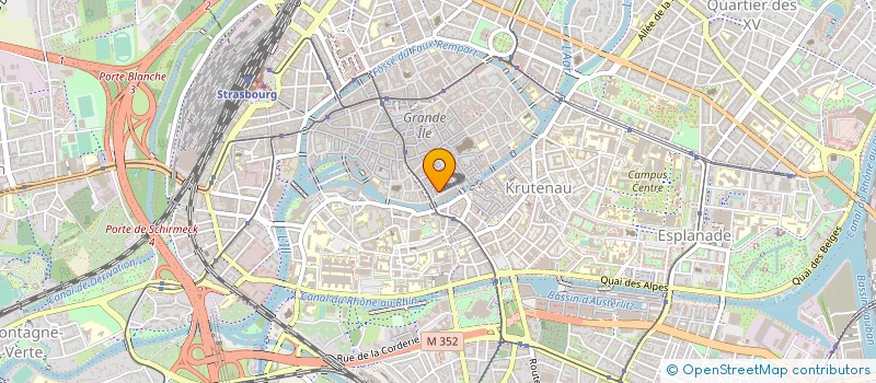localisation de l'entreprise MADAME BERANGERE CABALOU à STRASBOURG