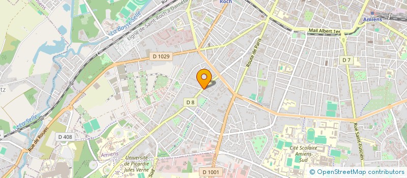 localisation de l'entreprise MADAME BERANGERE CANDILLON  AMIENS