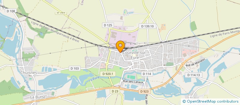 localisation de l'entreprise MADAME BERANGERE COLLONGE à CHARTRES