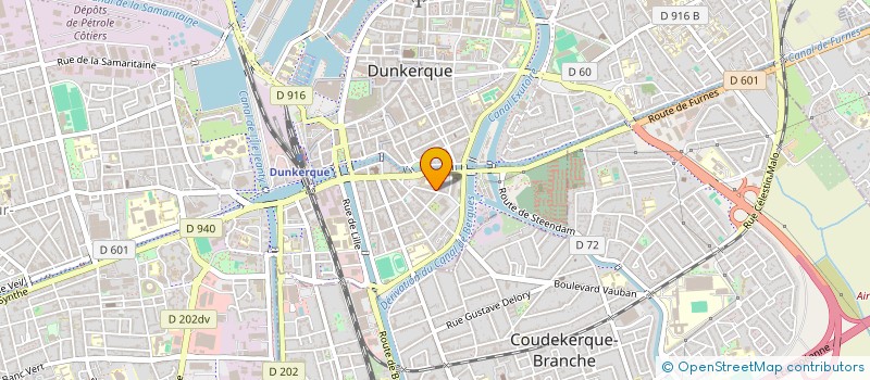 localisation de l'entreprise MADAME BERANGERE COUSSEMACKER à DUNKERQUE