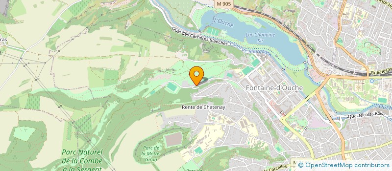 localisation de l'entreprise MADAME BERANGERE DE LA SALLE  DIJON