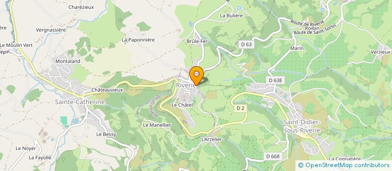 localisation de l'entreprise MADAME BERANGERE FOURNEL  CHABANIERE