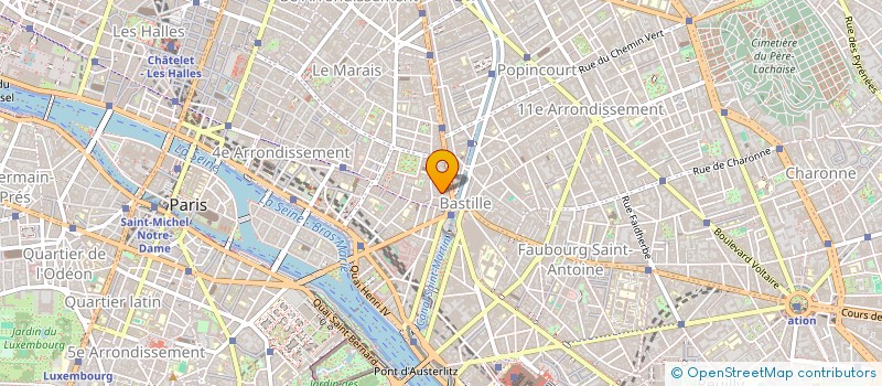 localisation de l'entreprise MADAME BERANGERE FROMONT  PARIS