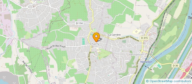 localisation de l'entreprise MADAME BERANGERE IMBERT  CHARLY