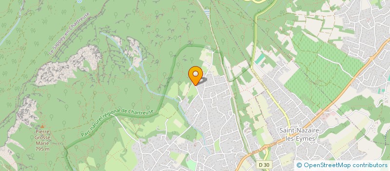 localisation de l'entreprise MADAME BERANGERE JOET  SAINT-ISMIER