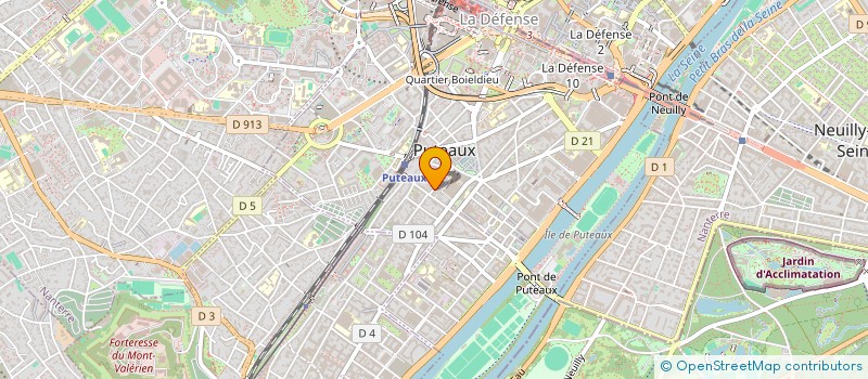 localisation de l'entreprise MADAME BERANGERE JOURDAT à PUTEAUX