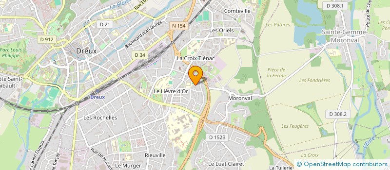 localisation de l'entreprise MADAME BERANGERE JOURNET à DREUX