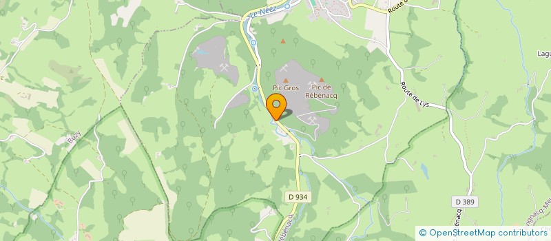 localisation de l'entreprise MADAME BERANGERE LENGLART  REBENACQ