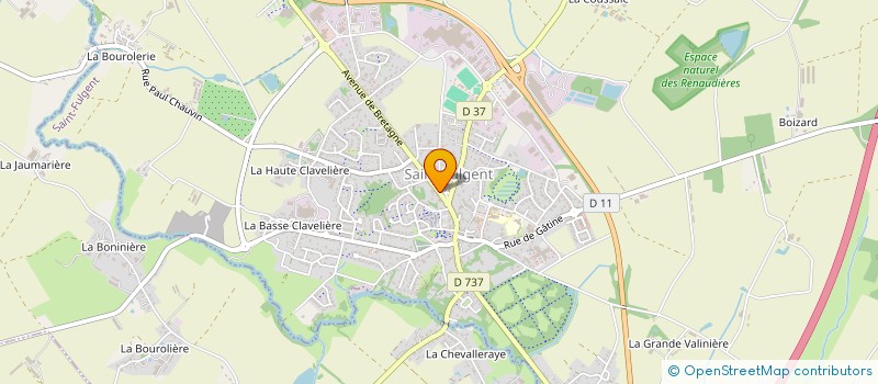 localisation de l'entreprise MADAME BERANGERE LIMOUSIN à SAINT-FULGENT