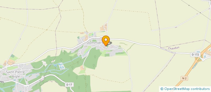 localisation de l'entreprise MADAME BERANGERE MIRANDA  DOMMIERS