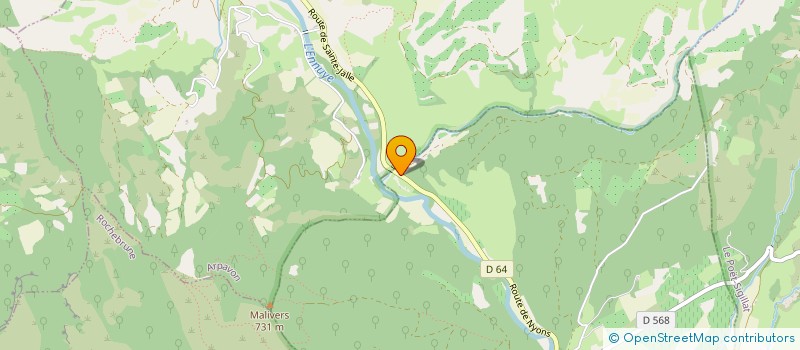 localisation de l'entreprise MADAME BERANGERE MOTCH  SAINTE-JALLE