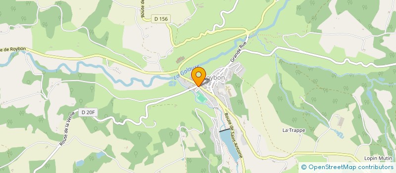 localisation de l'entreprise MADAME BERANGERE MOUROUX  VERDALLE